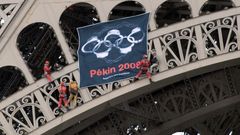 Protesty proti olympiádě v Paříži