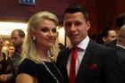 Marek Suchý dorazil do pražského Hotelu Hilton s manželkou Alenou, ...