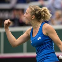 Kateřina Siniaková Siniaková vs. Buzarnescuová, Fed Cup, Česko vs. Rumunsko
