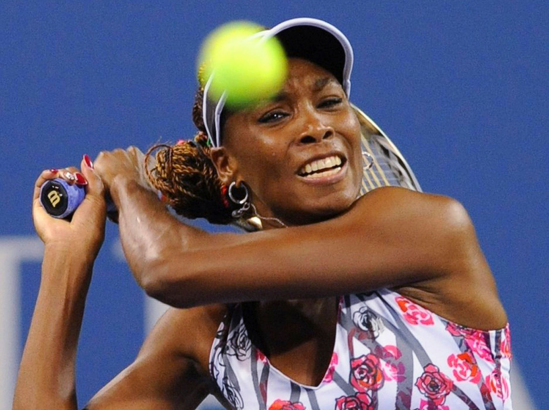 Venus Williamsová ve 2. kole US Open 2012
