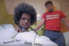 Předvolební klip s vypraným Ferim rasistický není, je to satira, rozhodli žalobci