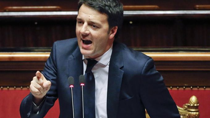 Italský premiér Matteo Renzi