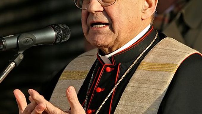 Jeho eminence kardinál Miloslav Vlk.