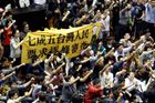 Tchajwanci obsadili parlament, odsuzují dohodu s Čínou