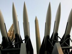 Severokorejské rakety v muzeu v Soulu