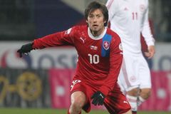 Fotbal, Česko - Dánsko: Tomáš Rosický
