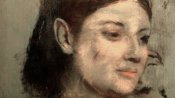 Edgar Degas: Portrét ženy.