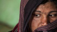 Jedna z afghánských žen.