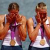 Americké veslařky, pláč medailistů na olympijských hrách v Londýně 2012