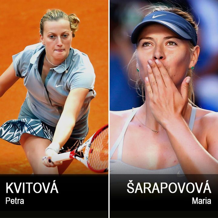 Petra Kvitová vs. Maria Šarapovová