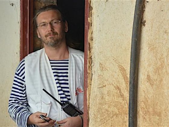Stanislav Havlíček Stanislav Havlíček v nemocnici v Agoku.