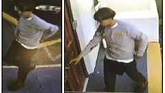 CCTV video stills show a suspect which police are searching for in connection with the shooting of several people at a church in Charleston