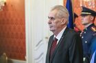 Prezident Zeman se v Lánech poprvé setkal s budoucí ministryní práce Němcovou