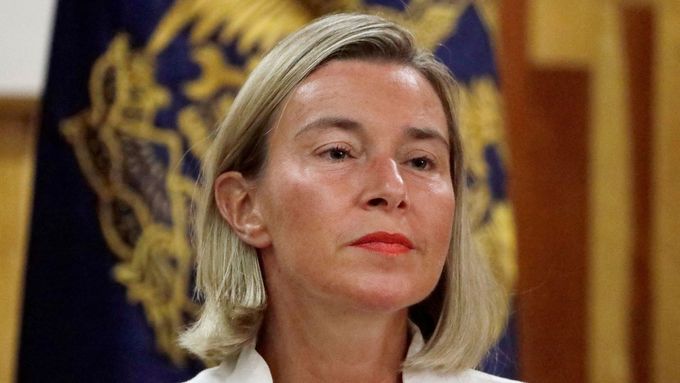 Bývalá šéfka unijní diplomacie Federica Mogheriniová.