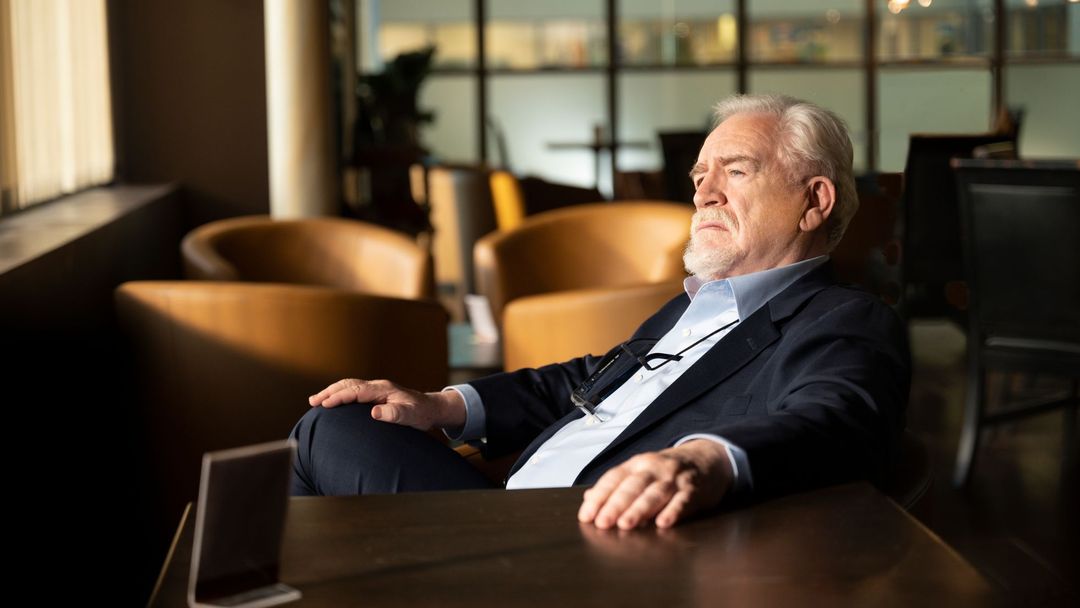 Brian Cox jako Logan Roy.