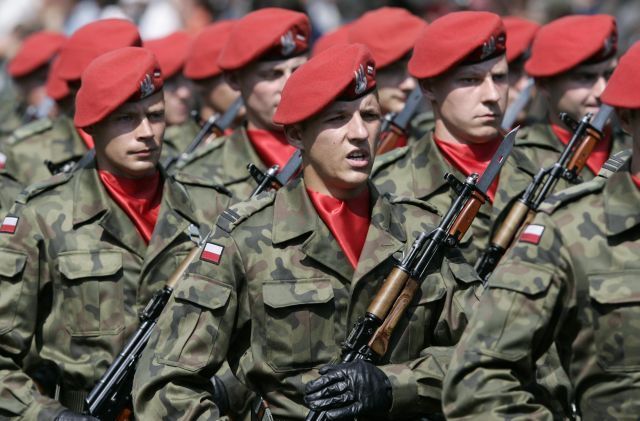 Polsko armáda vojáci