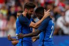 Francouzští fotbalisté porazili v přípravě na MS Itálii 3:1