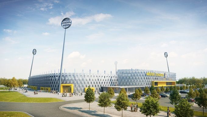Sen o novém fotbalovém stadionu v Hradci se rozplývá.