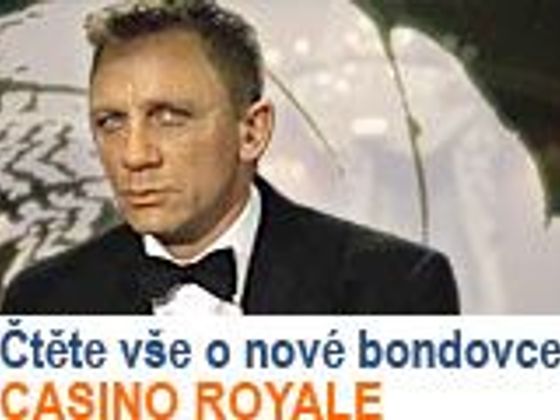 Infobox Čtěte vše o nové bondovce CASINO ROYALE