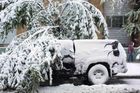 Kanadský žertík počasí: Calgary zaskočila sněhová nadílka