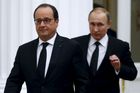Putin zrušil návštěvu Francie poté, co Paříž obvinila Rusko z válečných zločinů v Sýrii