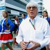 Formula One commercial supremo Ecclestone arrives for the drivers' parade before the first Russian Grand Prix in Sochi