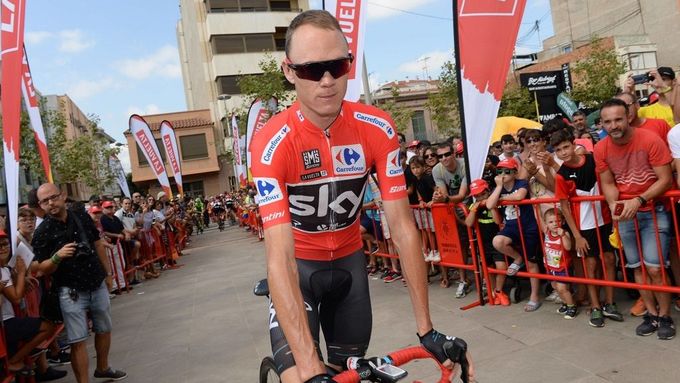 Chris Froome na Vueltě