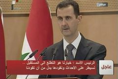 Neodstoupím, vzkázal v projevu Syřanům prezident Asad