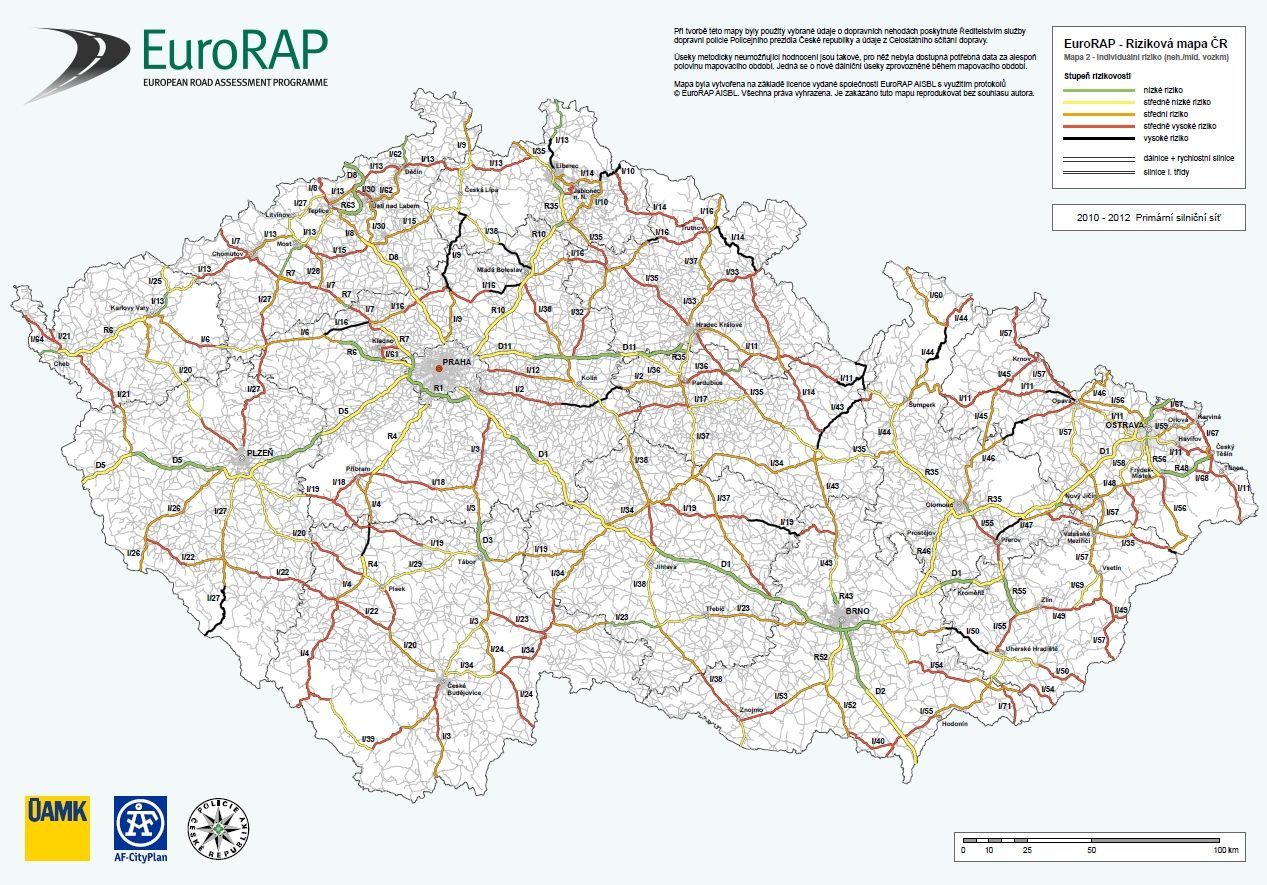 Riziková mapa silnic EuroRAP