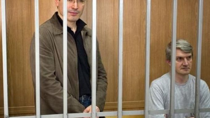 Michail Chodorkovskij za mřížemi