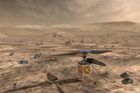 NASA chce v roce 2020 vyslat na Mars vrtulník velký jako "softbalový míček"