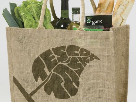 Více o ekologii a obchodních řetězcích Eko taška Tesco