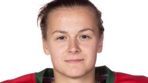 Klára Peslarová: 22 let, brankářka