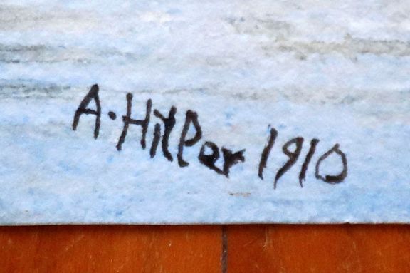 "Jejich hodnota a mediální pozornost, kterou si vysloužila, vycházejí pouze z podpisu na jejich okrajích," říká o Hitlerových akvarelech mluvčí berlínské aukční síně.