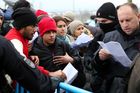 Makedonie - záchytné uprchlické centrum na makedonsko-řecké hranici