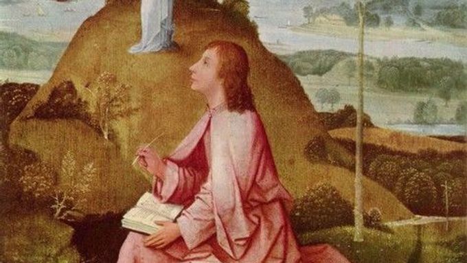 H. Bosch: Sv. Jan na Patmu (kolem 1505)