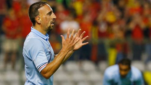 Fotbal, Belgie - Francie: Franck Ribéry