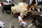 Tradiční býčí závody v Pamploně: Adrenalin, krev i protesty