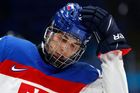 Juraj Slafkovský v semifinále Slovensko - Finsko na ZOH 2022 v Pekingu
