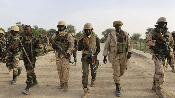 Vojáci nigerijské armády, ilustrační foto