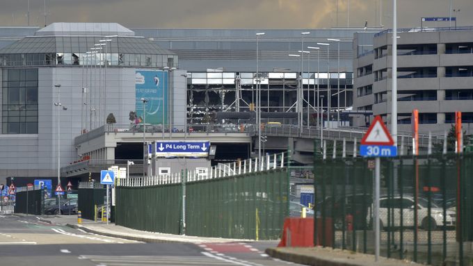 Letiště Zaventem po teroristických útocích