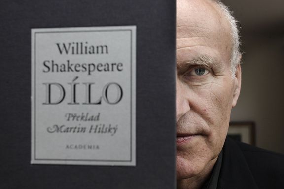 Martin Hilský jako první přeložil do češtiny kompletní dílo Williama Shakespeara.