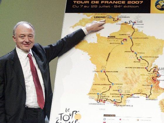 Infobox Ken Livingstone a Tour de France