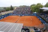 Sobotní finále pražského turnaje mělo stejně jako v předchozích letech české zastoupení. Před zaplněnými tribunami si o titul zahrály Kristýna Plíšková a Mona Barthelová.
