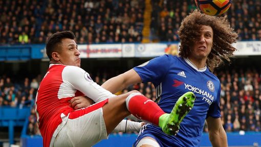PL, Chelsea-Arsenal: David Luiz - Alexis Sánchez