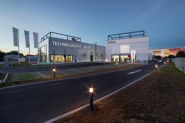 Technologický dvůr v Českých Budějovicíh