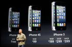 Apple představil nový iPhone 5, je tenčí a má větší displej