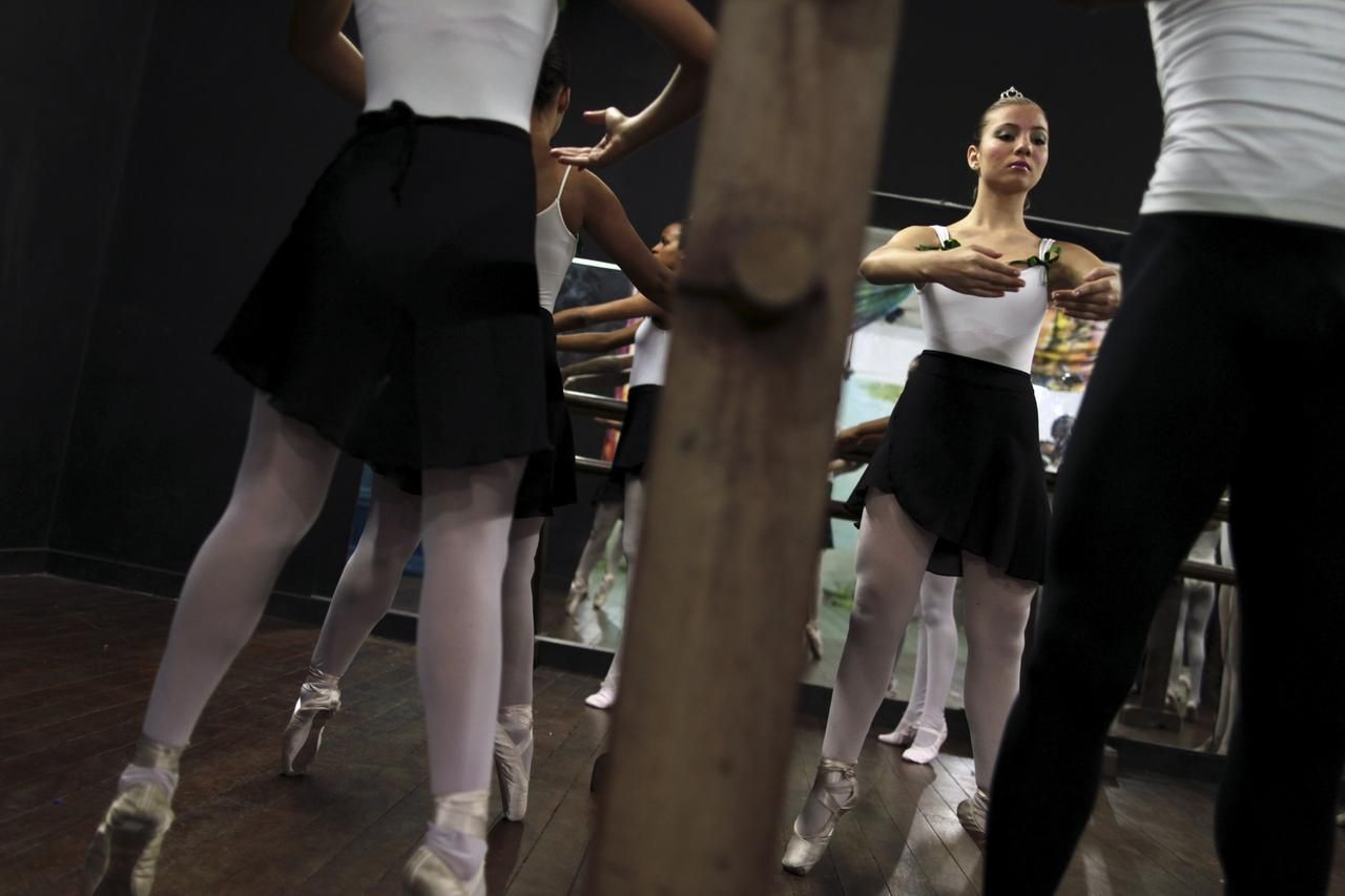 Foto: Baletní škola pro chudé v Rio de Janeiru