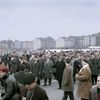 Obrazem: Unikátní fotografie z historie stavby Nuselského mostu / rok 1973