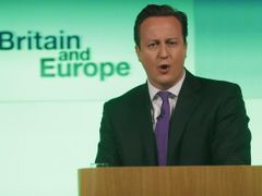 Cameron a jeho zásadní projev v Londýně